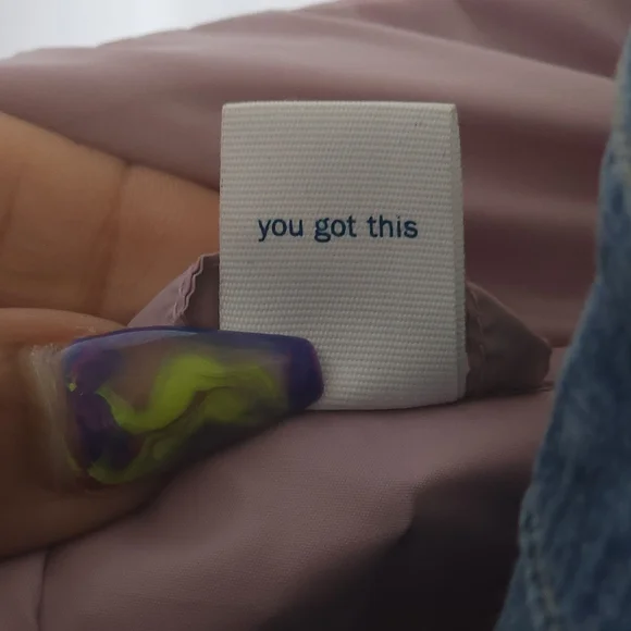 Packable Puffer Jacket in Lilac - Picture 9 of 14